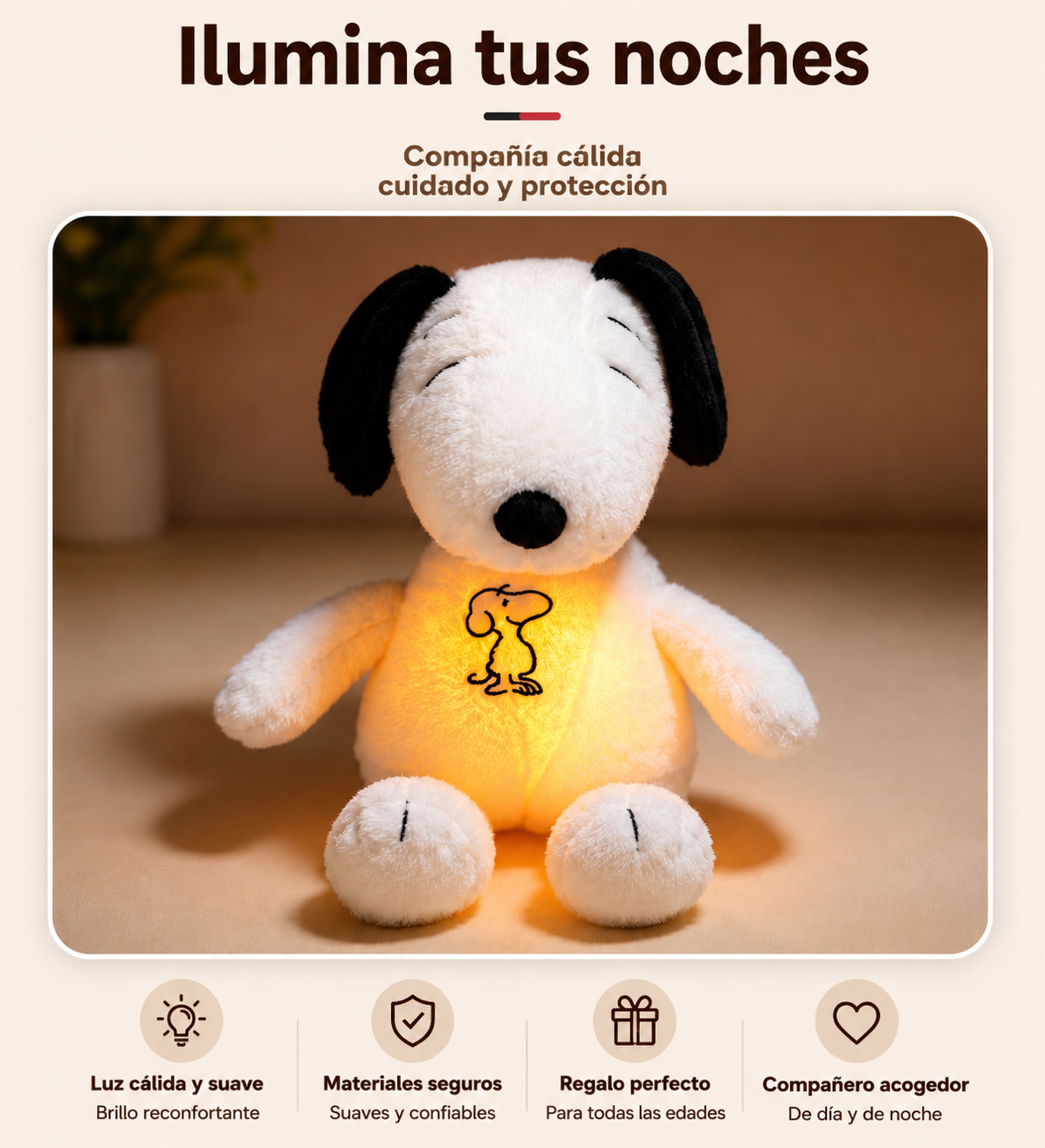 Peluche De snoopy Antiestres