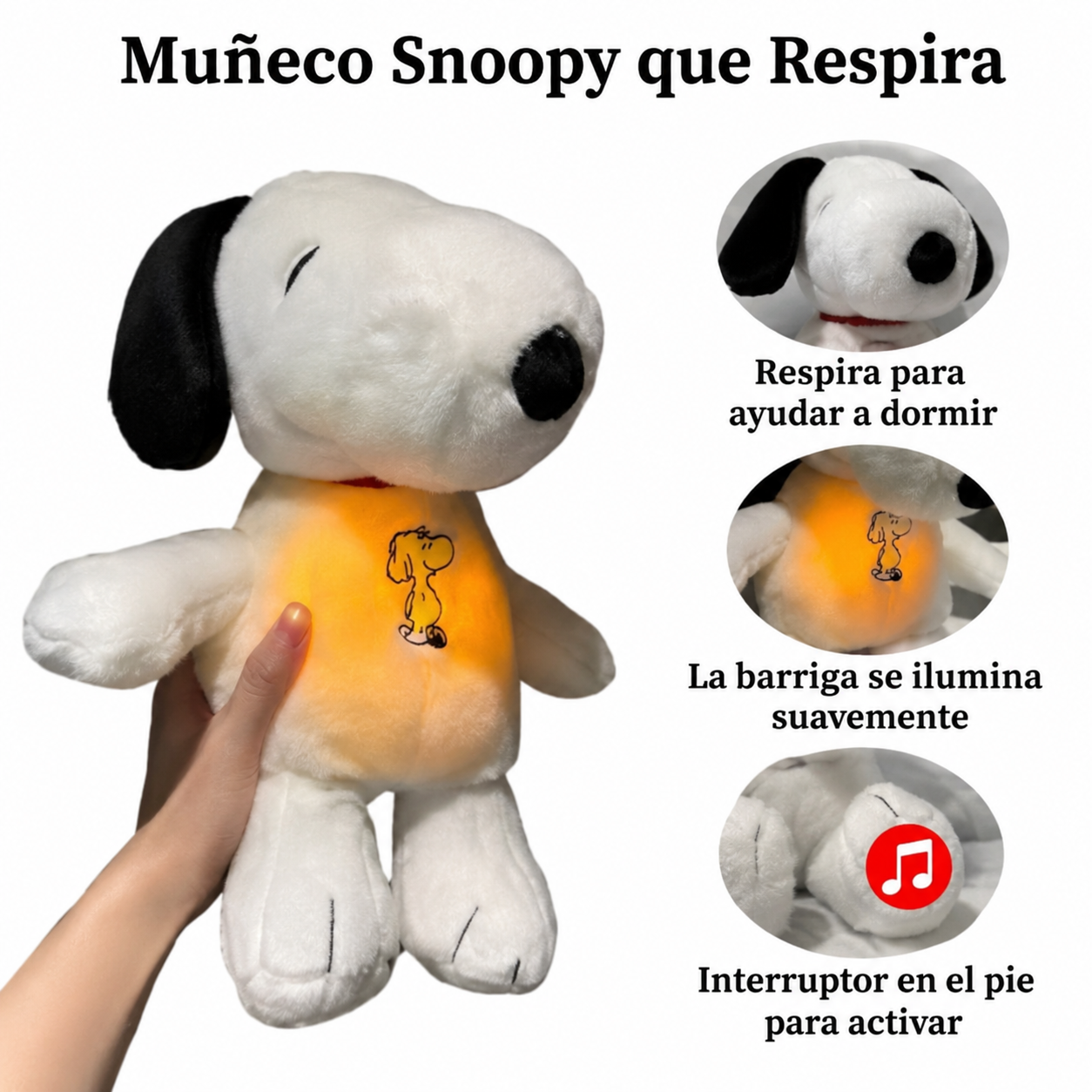 Peluche De snoopy Antiestres